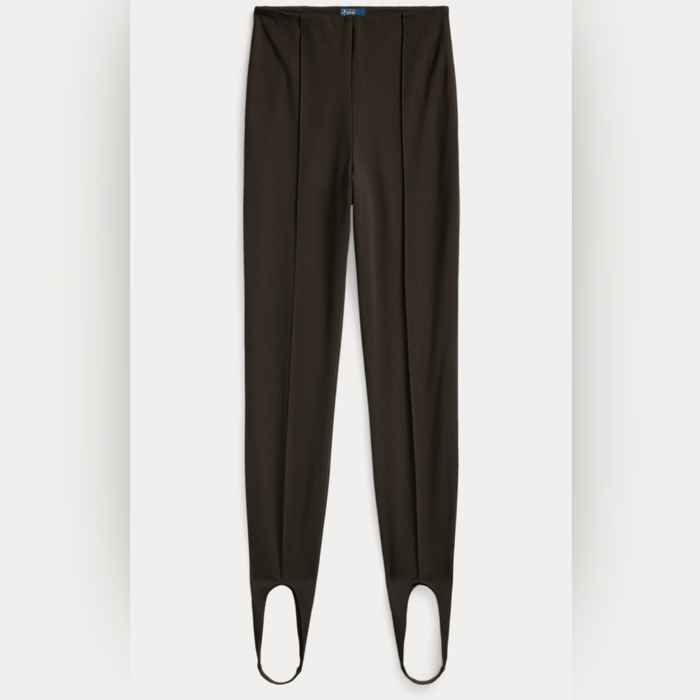 Polo Ralph Lauren Stirrup Stretch Side-Zip Leggings.